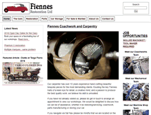 Tablet Screenshot of fiennes.co.uk